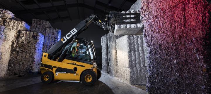 a Shred paper being stacked