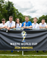 Image of the Shred Station team at the 2024 Waste World Cup