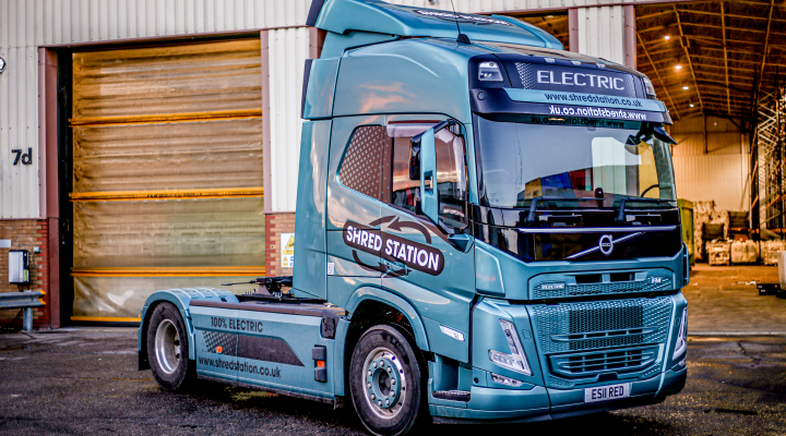 Image of the Volvo FM Electric