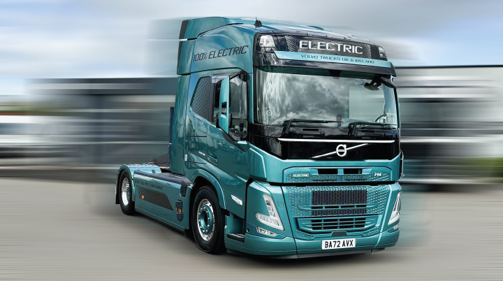 Image of the Volvo FM Electric