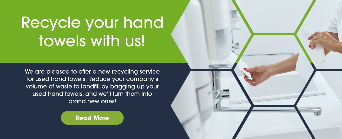 Paper towel recycling service - click to learn more